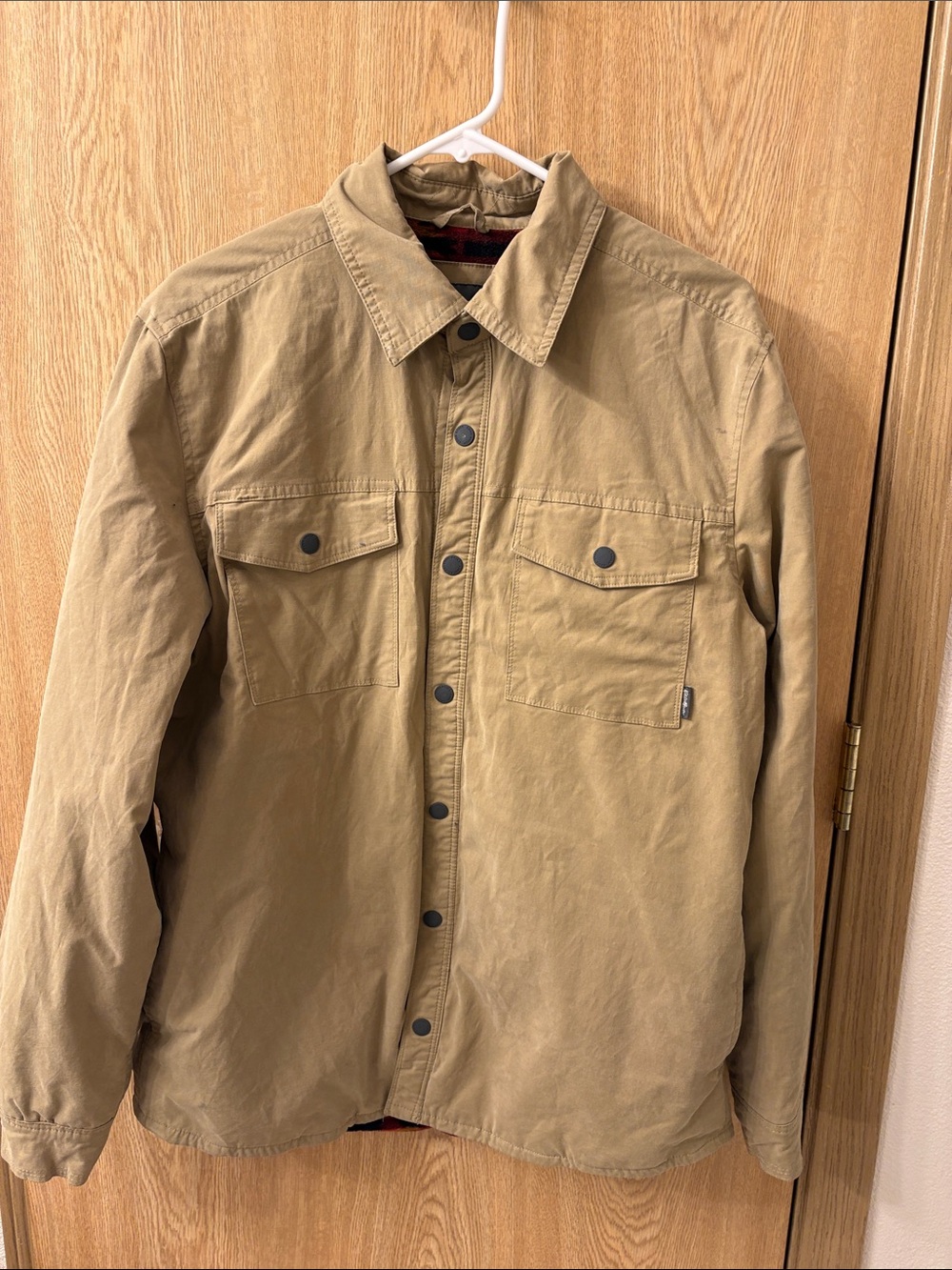 Eddie Bauer Tan Utility Jacket